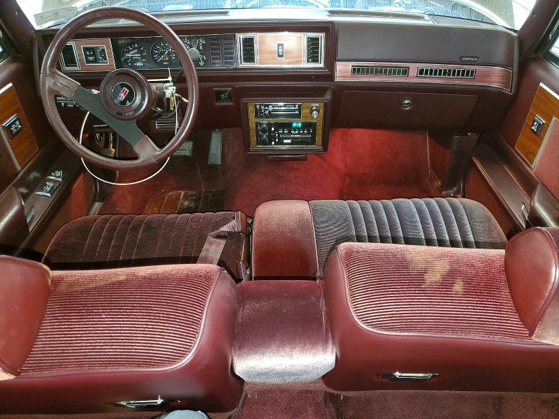 1987 Oldsmobile Cutlass supreme VIN 1G3GR51A4HR315786 COPART salvage auction — ROOF, WV - CERTIFICATE OF TITLE, sold $3,024 on 2026-07-09 (photo 8)