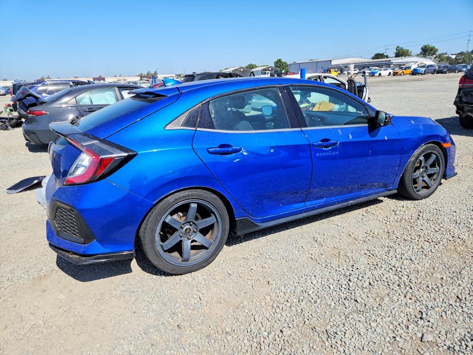 2017 Honda Civic VIN SHHFK7H41HU403565 COPART salvage auction — MECHANICAL, CA - DIS/DLR/EXP ONLY CLEAN TITLE, sold $5,500 on 2026-07-24 (photo 3)