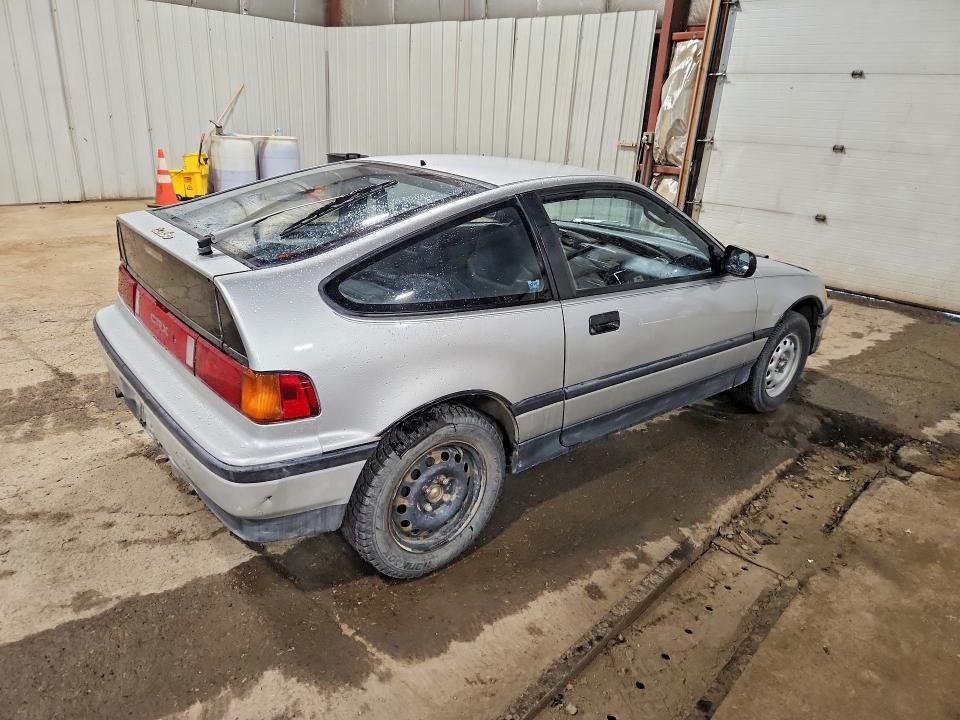 1989 Honda Civic VIN JHMED835XKS005261 COPART salvage auction — VANDALISM, Ak - Bill Of Sale- Salvage, sold $1,450 on 2026-07-28 (photo 3)