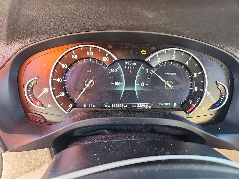 2019 BMW X3 VIN 5UXTR7C51KLF27065 COPART salvage auction — MINOR DENT/SCRATCHES, Fl - Certificate Of Title (P), sold $8,000 on 2026-09-03 (photo 9)