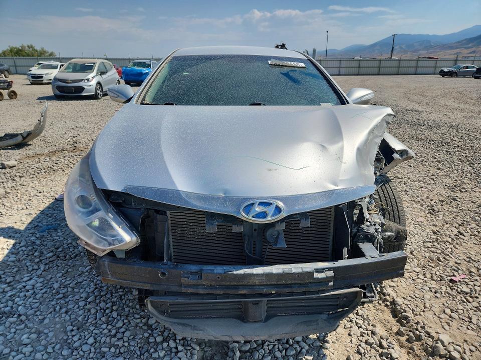 2012 Hyundai Sonata VIN KMHEC4A48CA020397 COPART salvage auction — FRONT END, UT - SALVAGE CERTIFICATE, sold $150 on 2026-07-24 (photo 5)