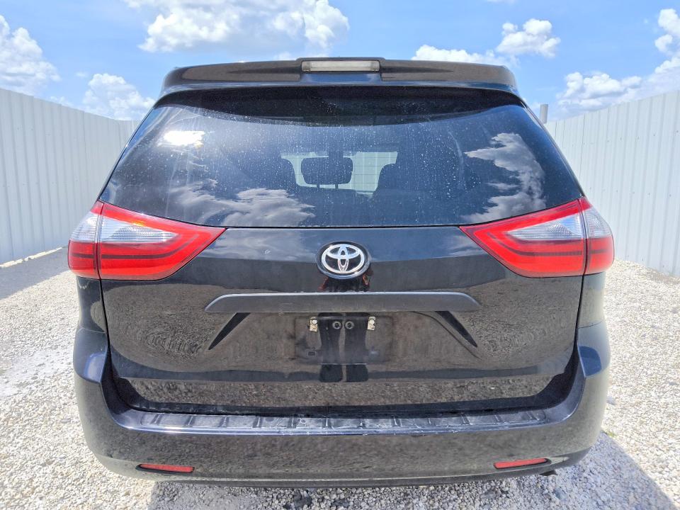 2020 Toyota Sienna VIN 5TDZZ3DC5LS086426 COPART salvage auction — MINOR DENT/SCRATCHES, Fl - Certificate Of Title, sold $4,700 on 2026-07-23 (photo 6)