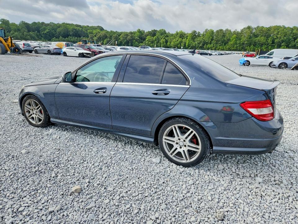 2008 Mercedes-benz C-klasse VIN WDDGF56X88F124501 COPART salvage auction — FRONT END, Ga - Cert Of Title-Salvage, sold $450 on 2026-08-04 (photo 2)