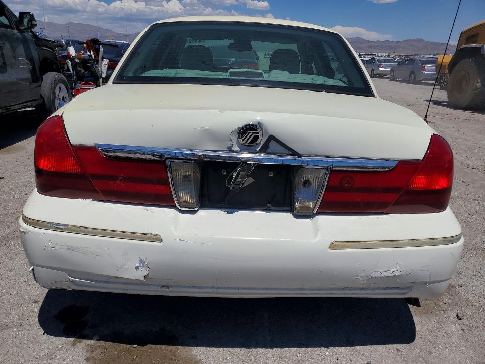 2005 Mercury Grand marquis VIN 2MEHM75W65X624549 COPART salvage auction — REAR END, NV - NON-REPAIRABLE VEHICLE CERT, sold $125 on 2026-08-25 (photo 6)