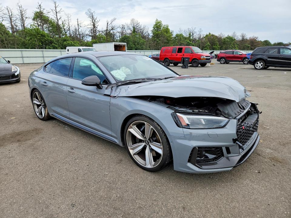 2019 Audi Rs5 VIN WUABWCF56KA901644 COPART salvage auction — FRONT END, Ny - Mv-907A Salvage Certificate, sold $9,900 on 2026-07-20 (photo 4)