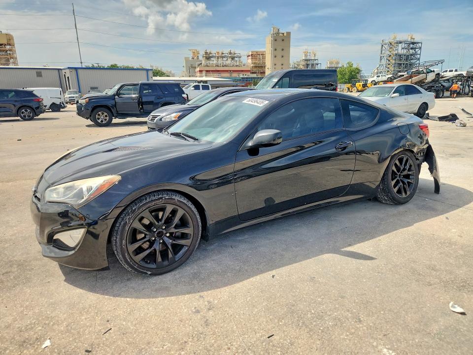 2014 Hyundai Genesis VIN KMHHT6KD3EU121470 COPART salvage auction — REAR END, La - Cert Of Title-Salvage, sold $2,050 on 2026-07-22 (photo 1)