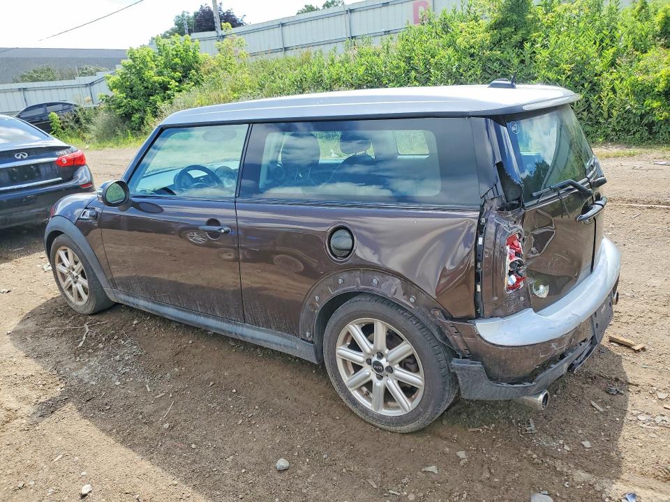 2011 Mini Cooper VIN WMWZG3C56BTY30962 COPART salvage auction — REAR END, Mi - Certificate Of Title, sold $650 on 2026-08-19 (photo 2)