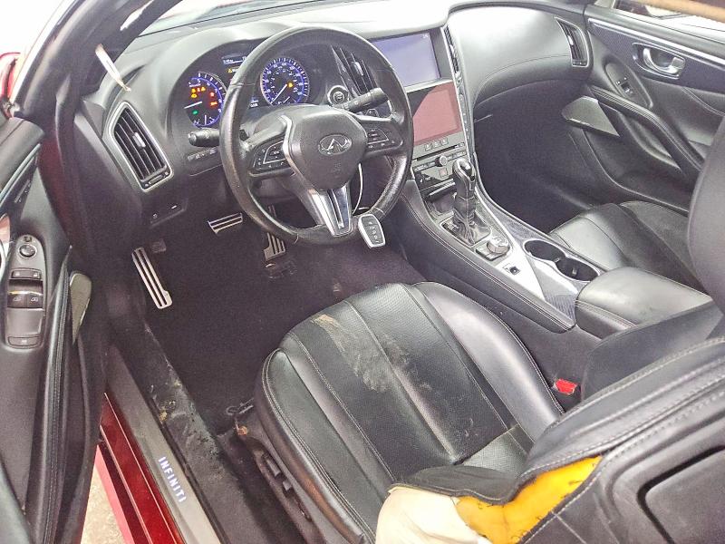 2017 Infiniti Q60 VIN JN1FV7EK5HM610773 COPART salvage auction — FRONT END, GA - CERTIFICATE OF TITLE, sold $525 on 2026-07-30 (photo 8)