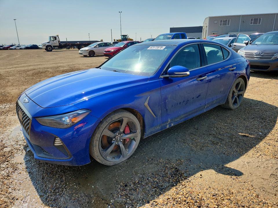 2020 Genesis G70 VIN KMTG74LE7LU055276 — COPART salvage auction photo