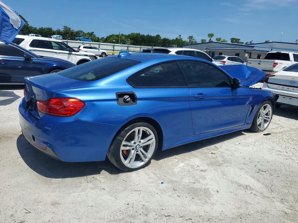 2014 BMW VIN WBA3N7C53EK221244 COPART salvage auction — FRONT END, Fl - Certificate Of Title (P), sold $675 on 2026-08-26 (photo 3)