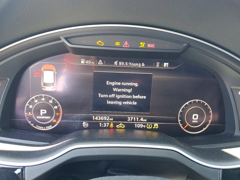 2017 Audi Q7 VIN WA1LAAF73HD018320 COPART salvage auction — MINOR DENT/SCRATCHES, Ca - Salvage Certificate, sold $625 on 2026-07-23 (photo 9)