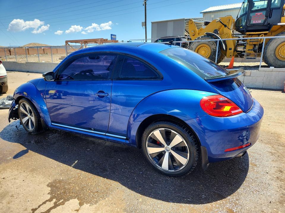 2012 Volkswagen Beetle VIN 3VWV67ATXCM651494 COPART salvage auction — FRONT END, Nm - Cert Of Title-Salvage, sold $1,750 on 2026-08-10 (photo 2)