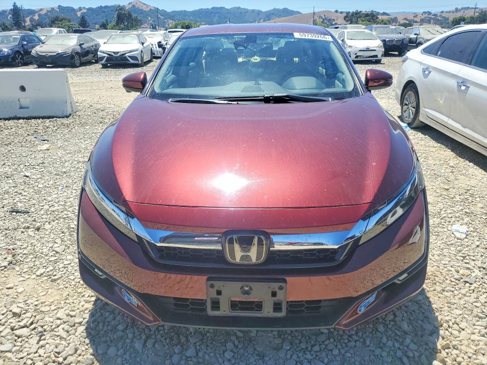 2020 Honda Clarity VIN JHMZC5F39LC000643 COPART salvage auction — REAR END, CA - SALVAGE CERTIFICATE, sold $5,300 on 2026-07-14 (photo 5)
