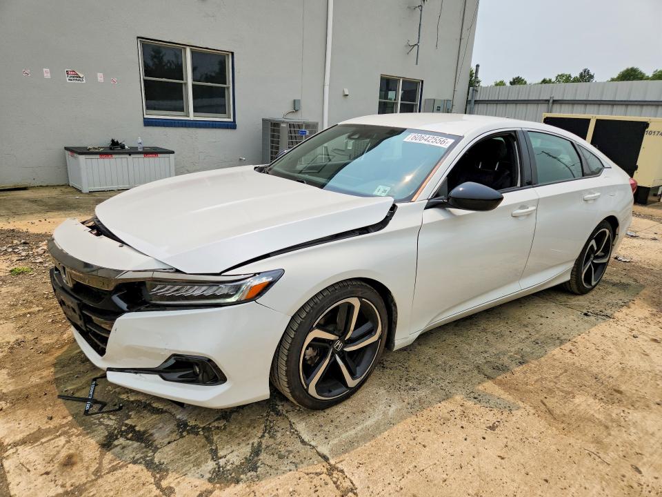 2022 Honda Accord VIN 1HGCV1F3XNA115276 — COPART salvage auction photo