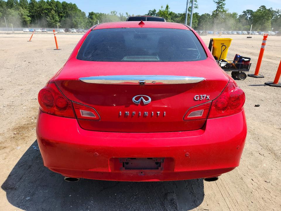 2011 Infiniti G37 VIN JN1CV6AR1BM402610 COPART salvage auction — SIDE, AZ - CERTIFICATE OF TITLE, sold $2,265 on 2026-07-10 (photo 6)