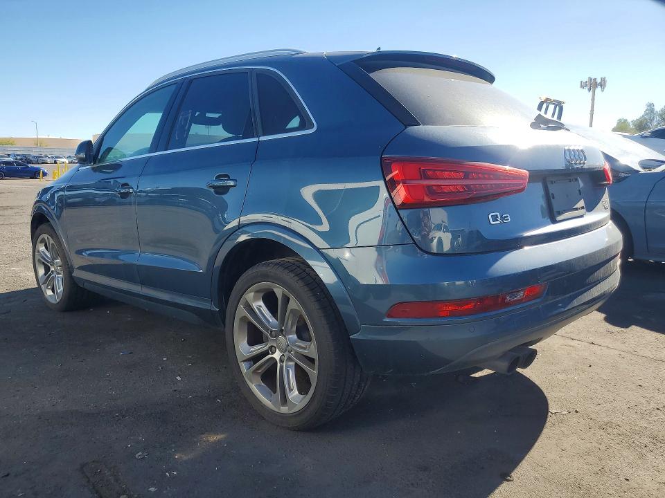 2016 Audi Q3 VIN WA1EFCFS0GR010011 COPART salvage auction — FRONT END, Ca - Certificate Of Title (P), sold $150 on 2026-07-27 (photo 2)