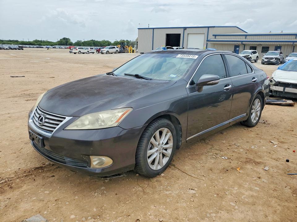 2011 Lexus ES VIN JTHBK1EG9B2423440 COPART salvage auction — MECHANICAL, TX - CERTIFICATE OF TITLE, sold $975 on 2026-07-23 (photo 1)
