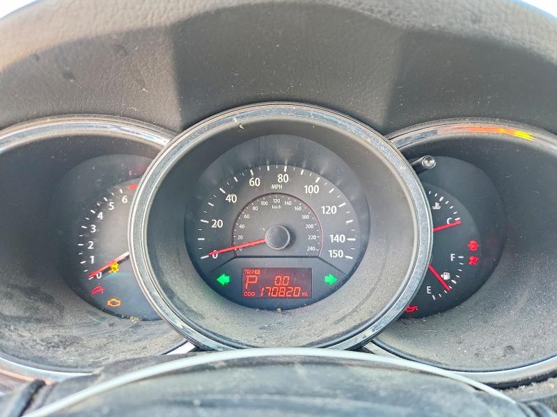2013 Kia Sorento VIN 5XYKT3A68DG418293 COPART salvage auction — MECHANICAL, Nm - Certificate Of Title, sold $275 on 2026-07-30 (photo 9)
