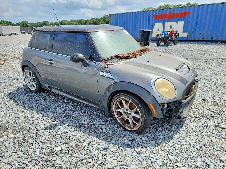 2010 Mini Cooper VIN WMWMF7C56ATX42433 COPART salvage auction — FRONT END, Ga - Certificate Of Title, sold $200 on 2026-07-28 (photo 4)