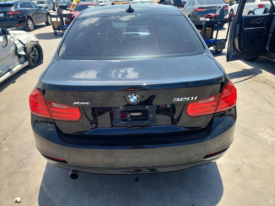 2015 BMW 3er VIN WBA3C3C57FP663723 COPART salvage auction — FRONT END, Tx - Salvage Vehicle Title, sold $2,100 on 2026-08-17 (photo 6)