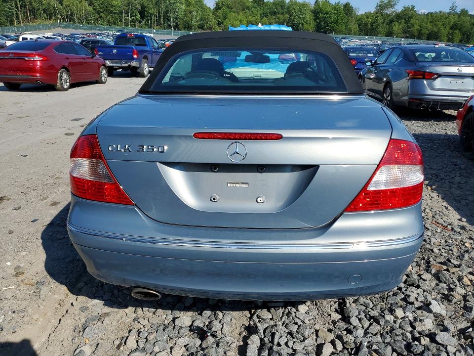 2007 Mercedes-benz Clk-klasse VIN WDBTK56F57F219056 COPART salvage auction — FRONT END, Pa - Certificate Of Salvage, sold $400 on 2026-07-29 (photo 6)