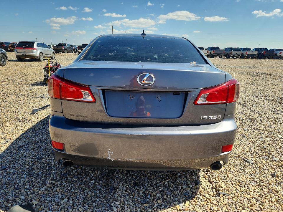 2012 Lexus Is VIN JTHBF5C21C5173694 COPART salvage auction — FRONT END, Tx - Certificate Of Title (P), sold $4,100 on 2026-07-28 (photo 6)