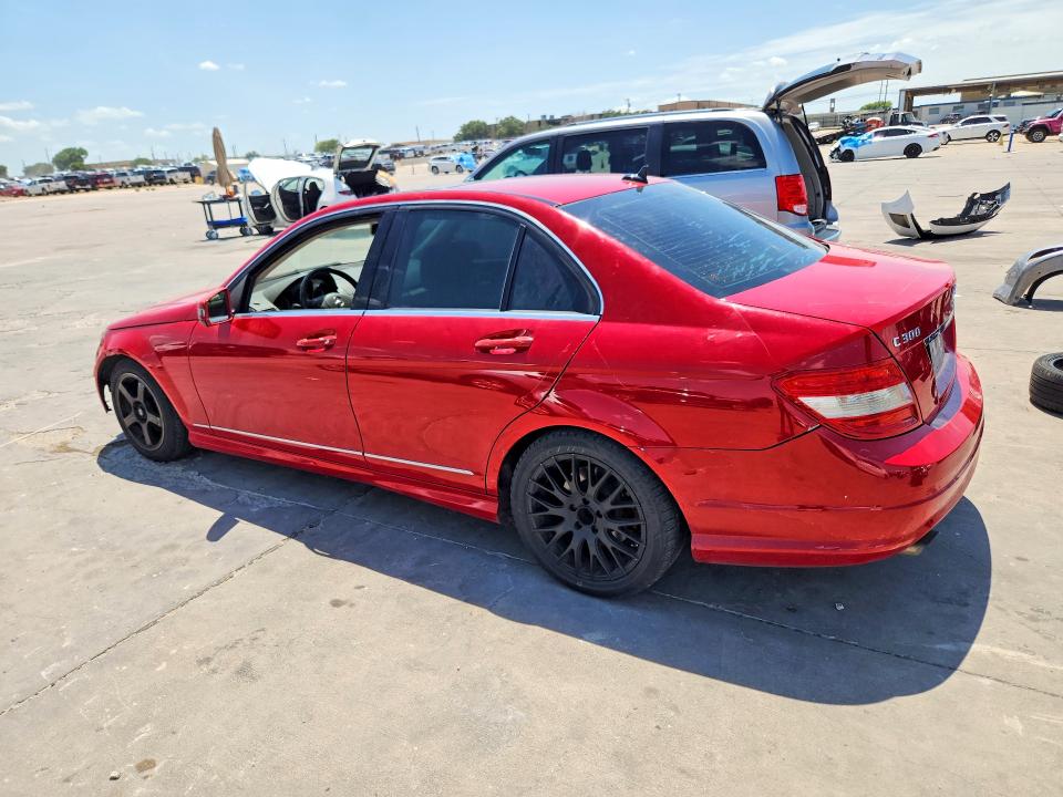 2011 Mercedes-benz C class VIN WDDGF5EB4BR183248 COPART salvage auction — MINOR DENT/SCRATCHES, TX - CERTIFICATE OF TITLE, sold $650 on 2026-07-09 (photo 2)