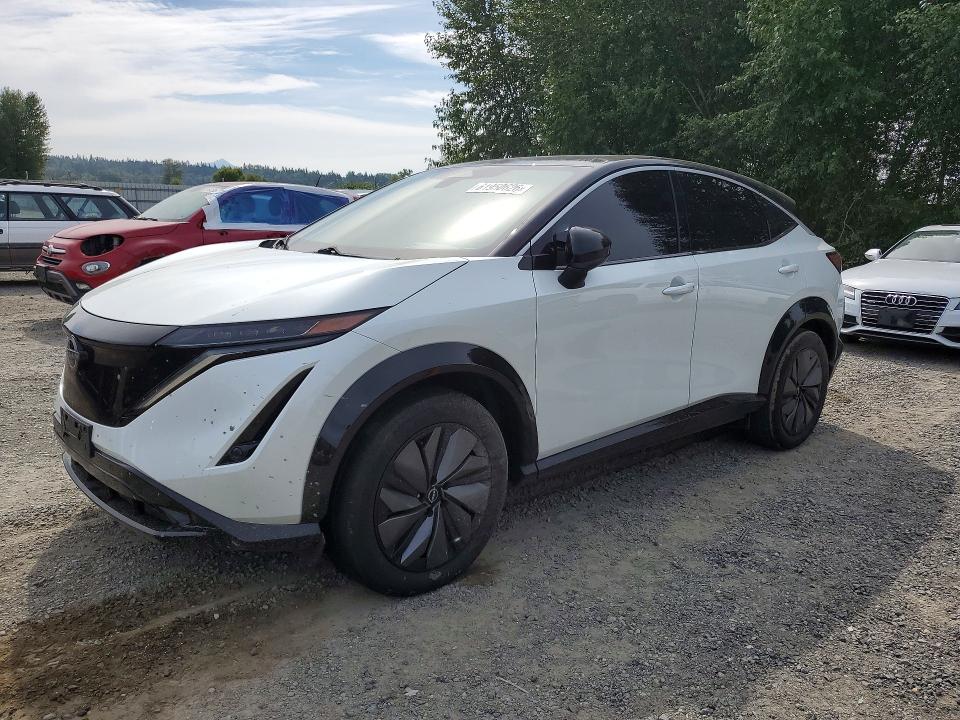 2023 Nissan Ariya VIN JN1AF0BA0PM407105 COPART salvage auction — SIDE, WA - BILL OF SALE, sold $4,500 on 2026-07-27 (photo 1)