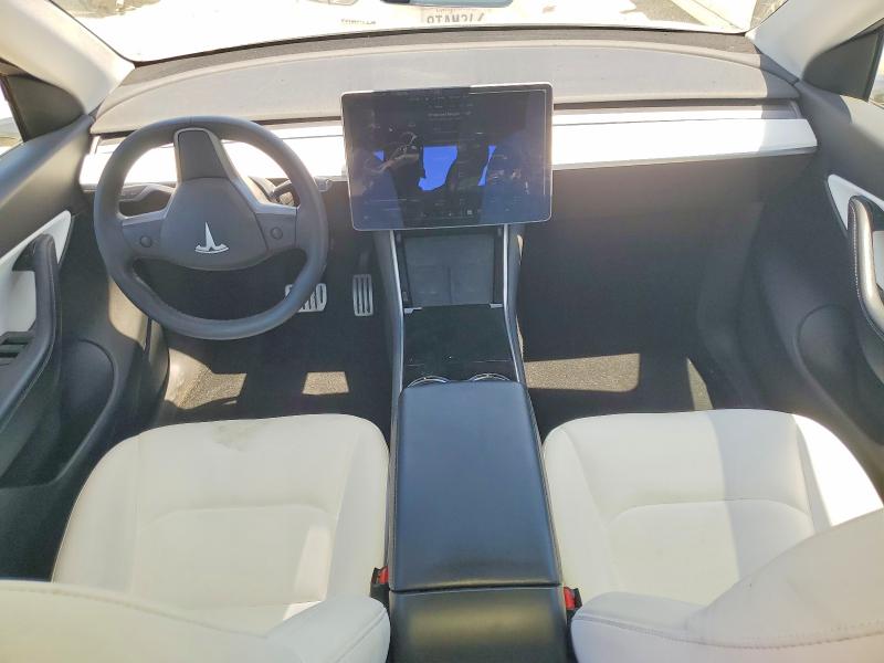 2020 Tesla Model y VIN 5YJYGDEFXLF018806 COPART salvage auction — FRONT END, Ca - Salvage Certificate, sold $9,900 on 2026-07-16 (photo 8)