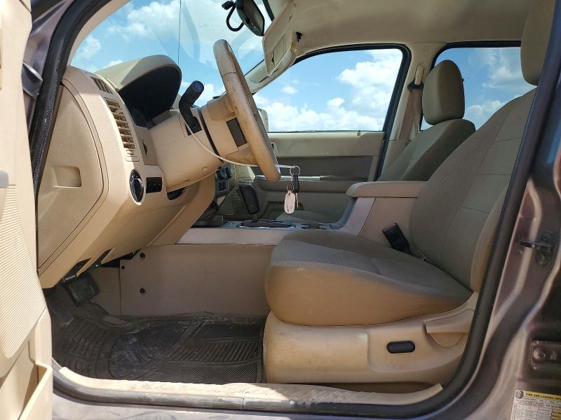2010 Ford Escape VIN 1FMCU0D72AKA70268 COPART salvage auction — FRONT END, TX - CERTIFICATE OF TITLE, sold $1,950 on 2026-07-09 (photo 7)