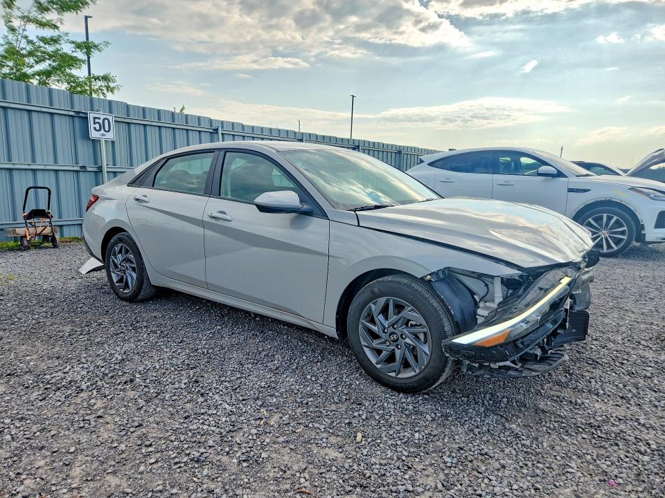 2025 Hyundai Elantra VIN KMHLM4DG5SU995303 COPART salvage auction — FRONT END, ON - PERMIT SALVAGE, sold $3,100 on 2026-07-16 (photo 4)