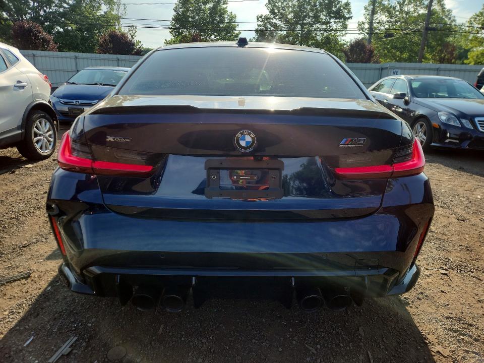 2026 BMW M3 VIN WBS33HJ0XTFV71328 COPART salvage auction — SIDE, Ct - Cert Of Title-Salvage, sold $10,200 on 2026-07-21 (photo 6)
