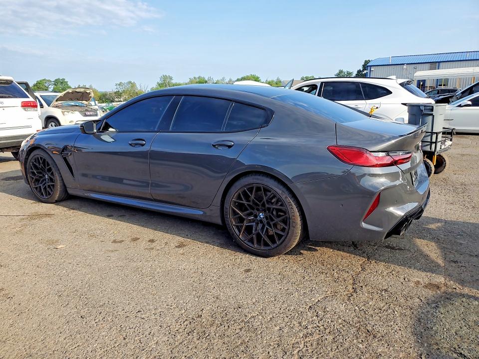 2022 BMW M8 VIN WBSGV0C02NCG96261 COPART salvage auction — WATER/FLOOD, Pa - Cert Of Salvage-W=Flood Veh, sold $25,500 on 2026-07-24 (photo 2)