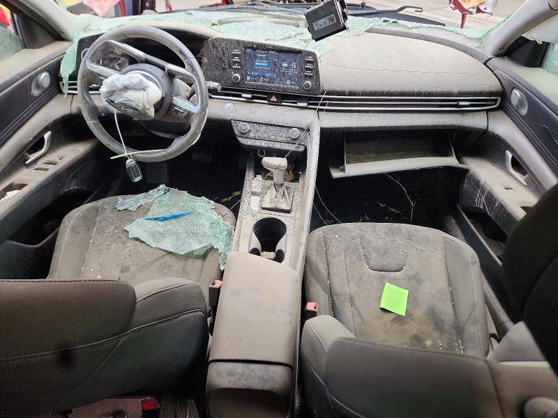 2021 Hyundai Elantra VIN KMHLN4AG8MU109883 COPART salvage auction — FRONT END, Ca - Dis/Dlr/Exp Only Lien Papers, sold $750 on 2026-07-30 (photo 8)