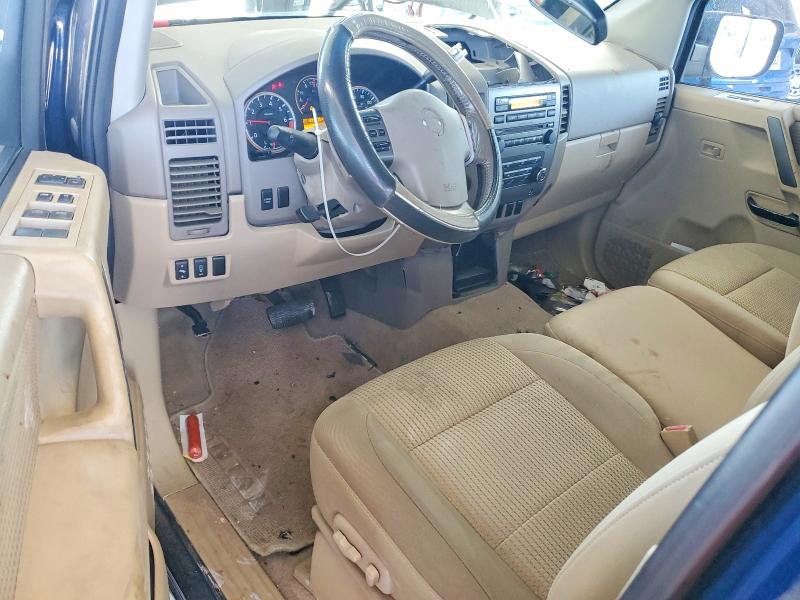 2008 Nissan TITAN VIN 1N6BA07D78N358349 COPART salvage auction — FRONT END, Ga - Cert Of Title-Salvage, sold $600 on 2026-07-09 (photo 8)