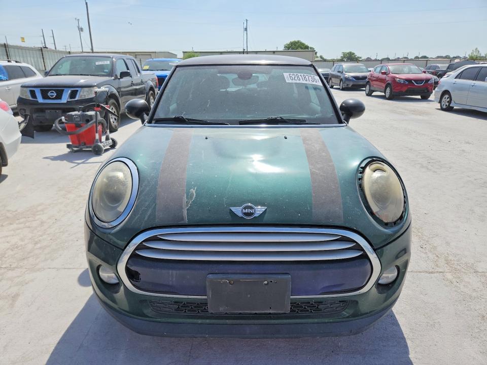 2015 Mini Cooper VIN WMWXM5C54FT941320 COPART salvage auction — FRONT END, TX - CERTIFICATE OF TITLE, sold $1,000 on 2026-08-04 (photo 5)