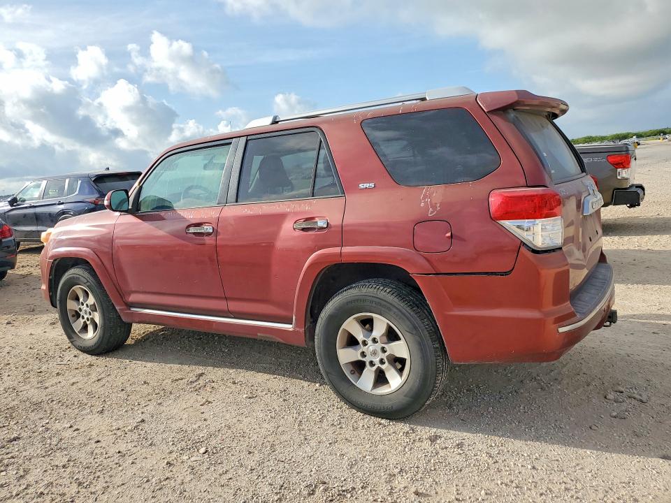 2011 Toyota 4runner VIN JTEZU5JR2B5015283 COPART salvage auction — REAR END, Tx - Certificate Of Title, sold $3,900 on 2026-07-09 (photo 2)
