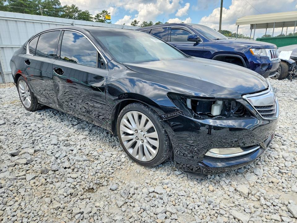 2014 Acura RLX VIN JH4KC1F54EC007059 COPART salvage auction — SIDE, Ga - Cert Of Title-Salvage, sold $1,150 on 2026-07-28 (photo 4)