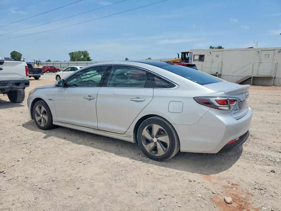 2017 Hyundai Sonata VIN KMHE34L19HA046839 COPART salvage auction — MINOR DENT/SCRATCHES, Ok - Certificate Of Title, sold $1,650 on 2026-07-07 (photo 2)