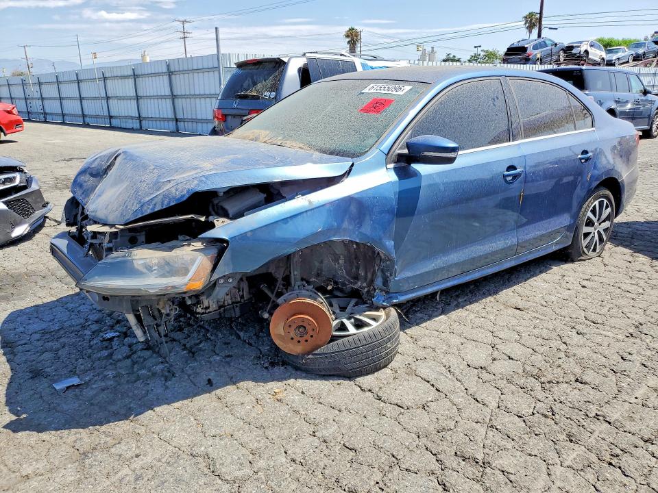 2017 Volkswagen Jetta VIN 3VWDB7AJ2HM292235 COPART salvage auction — FRONT END, Salvage Title, sold $250 on 2026-07-23 (photo 1)
