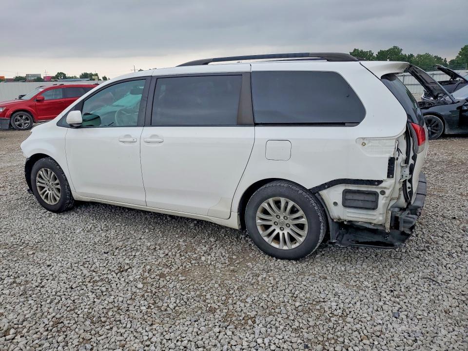 2014 Toyota Sienna VIN 5TDYK3DC3ES444268 COPART salvage auction — FRONT END, OH - CERT OF TITLE-SALVAGE, sold $750 on 2026-07-21 (photo 2)