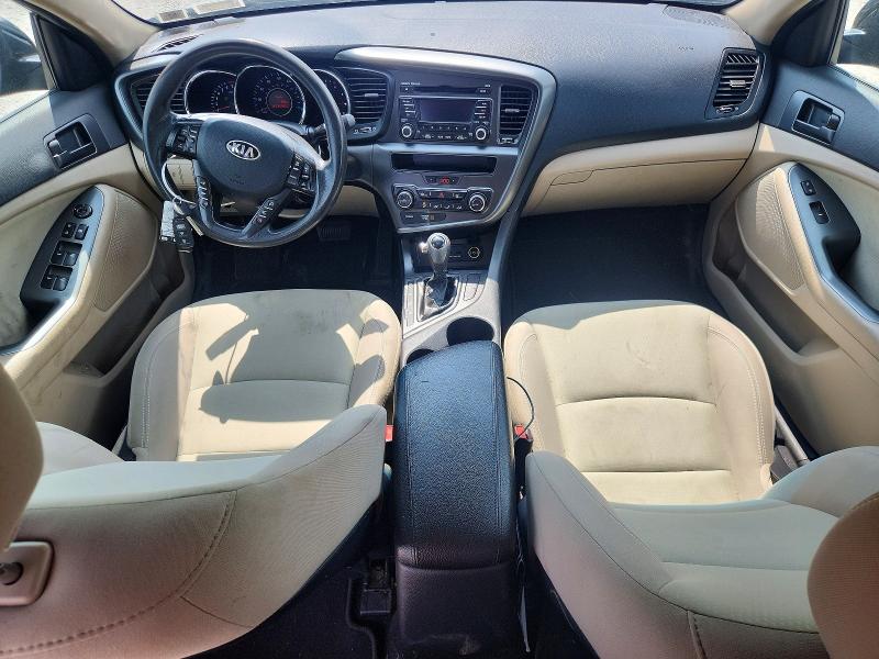 2013 Kia Optima VIN 5XXGM4A72DG129044 COPART salvage auction — VANDALISM, Ny - Mv-907A Salvage Certificate, sold $450 on 2026-07-27 (photo 8)