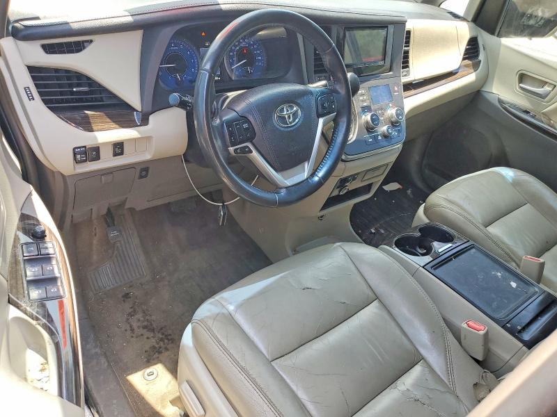2016 Toyota Sienna VIN 5TDYK3DC7GS733141 COPART salvage auction — SIDE, Salvage Title, sold $175 on 2026-07-30 (photo 8)