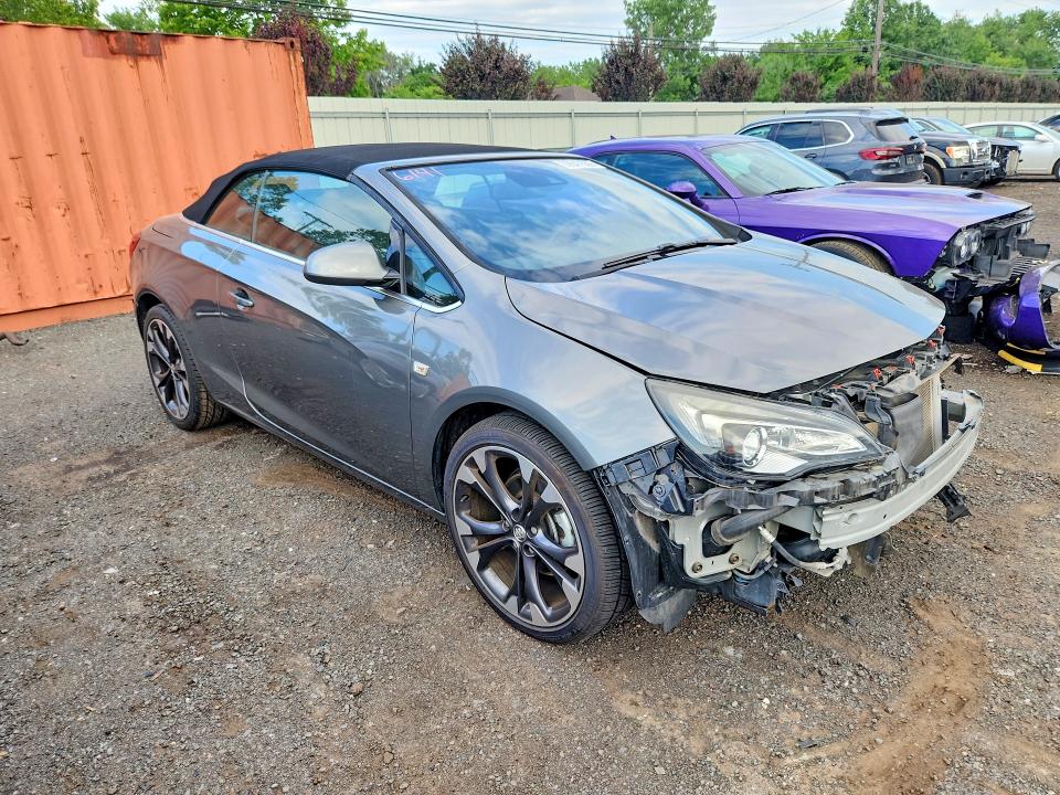 2019 Buick Cascada VIN W04WH3N55KG309170 COPART salvage auction — FRONT END, Ct - Cert Of Title-Salvage, sold $2,700 on 2026-07-31 (photo 4)