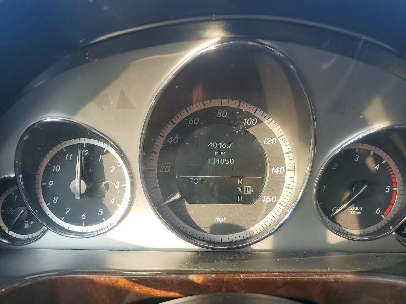 2011 Mercedes-benz E-class VIN WDDHF2EB6BA455817 COPART salvage auction — MINOR DENT/SCRATCHES, SC - CERTIFICATE OF TITLE, sold $625 on 2026-07-20 (photo 9)