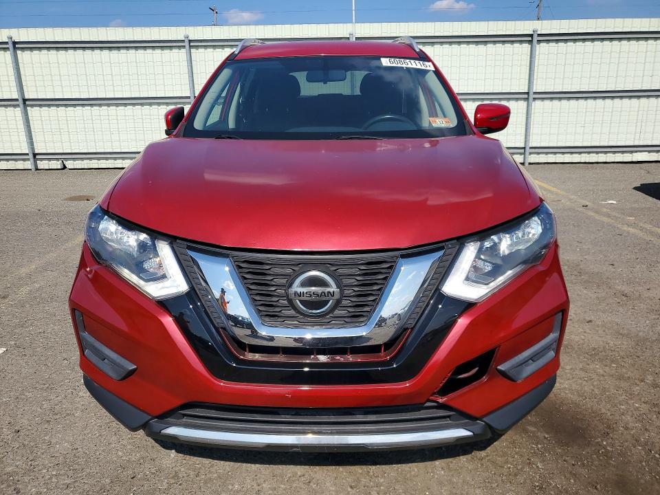 2017 Nissan Rogue VIN JN8AT2MV6HW277018 COPART salvage auction — FRONT END, Pa - Certificate Of Salvage, sold $2,100 on 2026-07-31 (photo 5)