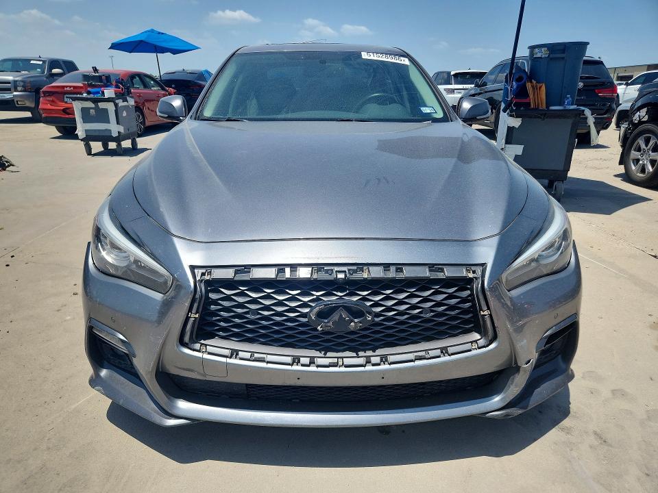 2018 Infiniti Q50 VIN JN1EV7APXJM355394 COPART salvage auction — VANDALISM, Tx - Salvage Vehicle Title, sold $7,100 on 2026-08-13 (photo 5)