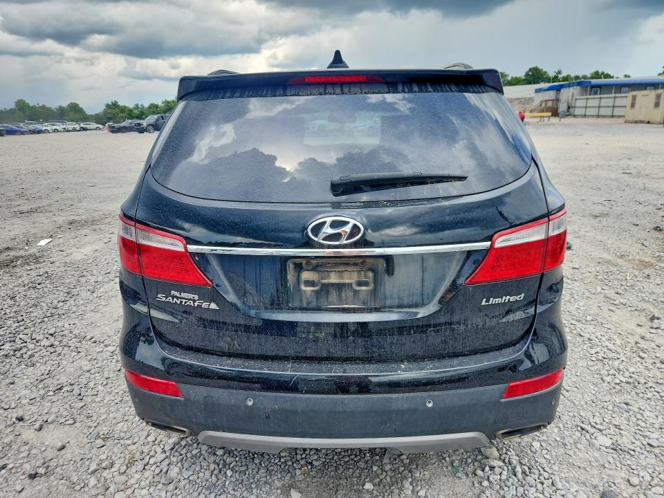 2014 Hyundai VIN KM8SR4HF1EU037925 COPART salvage auction — REAR END, Al - Cert Of Title-Salvage Title, sold $2,450 on 2026-07-14 (photo 6)