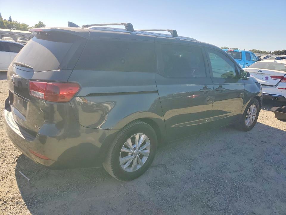 2016 Kia SEDONA VIN KNDMB5C13G6165593 COPART salvage auction — FRONT END, Ca - Salvage Certificate, sold $15 on 2026-07-21 (photo 3)