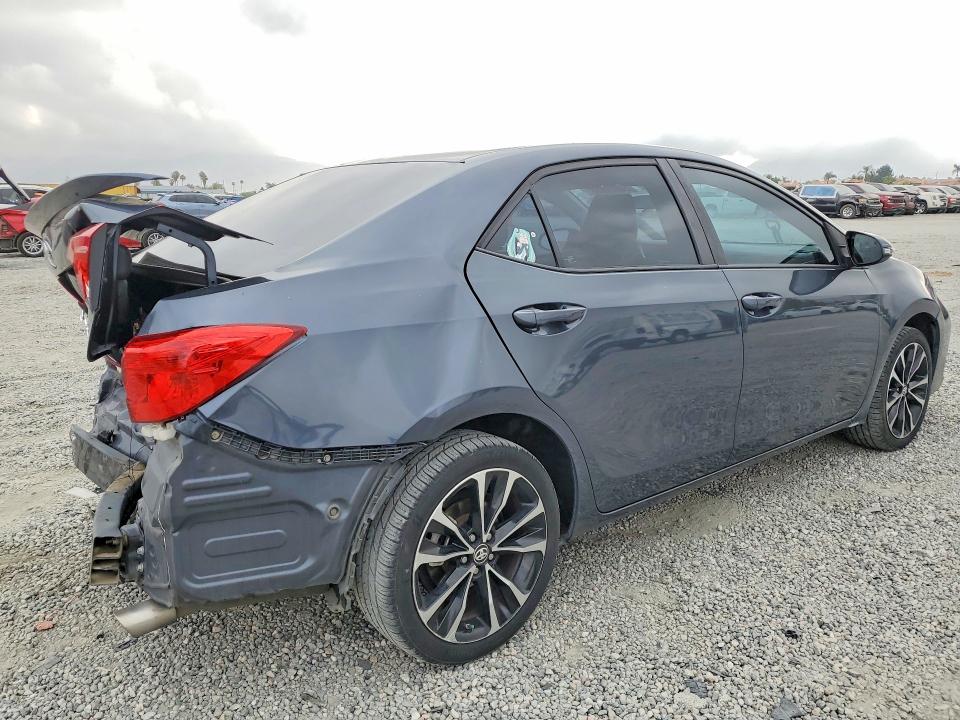 2018 Toyota Corolla VIN 5YFBURHE4JP782215 COPART salvage auction — REAR END, Ca - Salvage Certificate, sold $3,850 on 2026-07-22 (photo 3)
